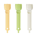 Maxbell Cat Strip Squeeze Spoon Save Food Multifunctional Portable Cat Feeding Spoon Orange