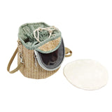 Bird Carrier Bag Travel Shoulder Bag for Parakeets Budgerigars Small Parrots Light Green