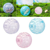 Cute Gerbil Hamster Jogging Fitness Ball Cage Toy for Sport Reducing Boredom Violet