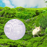 Cute Gerbil Hamster Jogging Fitness Ball Cage Toy for Sport Reducing Boredom Violet
