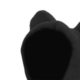 Maxbell 2pcs Dog Winter Hat and Scarf Set Soft Ears Hoodie S and M