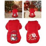 Christmas Puppy Dog Hoodie Puppy Dogs Sweatshirt Winter Autumn Puppy Outfits XXL