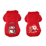 Christmas Puppy Dog Hoodie Puppy Dogs Sweatshirt Winter Autumn Puppy Outfits XXL