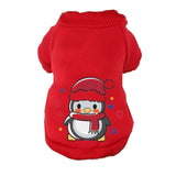 Christmas Puppy Dog Hoodie Puppy Dogs Sweatshirt Winter Autumn Puppy Outfits XXL