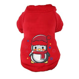 Christmas Puppy Dog Hoodie Puppy Dogs Sweatshirt Winter Autumn Puppy Outfits XXL