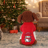 Christmas Puppy Dog Hoodie Puppy Dogs Sweatshirt Winter Autumn Puppy Outfits XXL
