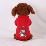 Christmas Puppy Dog Hoodie Puppy Dogs Sweatshirt Winter Autumn Puppy Outfits XXL