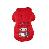 Christmas Puppy Dog Hoodie Puppy Dogs Sweatshirt Winter Autumn Puppy Outfits XXL