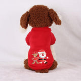 Christmas Puppy Dog Hoodie Puppy Dogs Sweatshirt Winter Autumn Puppy Outfits M