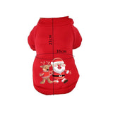 Christmas Puppy Dog Hoodie Puppy Dogs Sweatshirt Winter Autumn Puppy Outfits M