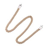 Maxbell 2xBird Perch Stand Pet Supplies Parrot Rope for Finches Parakeet Primary Color XL