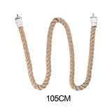 Maxbell 2xBird Perch Stand Pet Supplies Parrot Rope for Finches Parakeet Primary Color XL