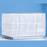 Universal Bird Cage Mesh Cover Parrot Cage Skirt for Parakeet Cockatoo Macaw S
