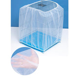 Universal Bird Cage Mesh Cover Parrot Cage Skirt for Parakeet Cockatoo Macaw S