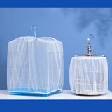 Universal Bird Cage Mesh Cover Parrot Cage Skirt for Parakeet Cockatoo Macaw S