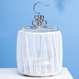 Universal Bird Cage Mesh Cover Parrot Cage Skirt for Parakeet Cockatoo Macaw S