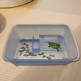 Maxbell Maxbell Turtle Tank Box Basking Ramp Pet Terrariums for Frog Tortoises Small Reptile L