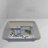 Maxbell Maxbell Turtle Tank Box Basking Ramp Pet Terrariums for Frog Tortoises Small Reptile XL