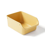 Maxbell Maxbell Open Anti Splashing Kitty Litter Pan Portable Nonstick Litter Pan yellow