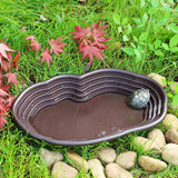 Maxbell Maxbell Reptile Feeding Water Bowl Reptile Feeding Dish for Frogs Pet Supplies Gecko no drainage