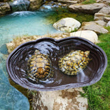 Maxbell Maxbell Reptile Feeding Water Bowl Reptile Feeding Dish for Frogs Pet Supplies Gecko no drainage