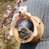 Maxbell Maxbell Bird Carrier Bag Carry Bag Parrot Bag for Chinchilla Parakeets Small Parrots Bear B