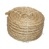 Maxbell Maxbell Twisted Sisal Rope DIY Cat Scratcher Post Crafts Handcraft Braided Hemp Rope 8mmx30m