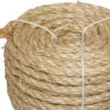 Maxbell Maxbell Twisted Sisal Rope Cat Scratcher Post Handmade Heavy Duty Pet Cord Hemp Rope 6mmx30m