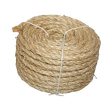 Maxbell Maxbell Twisted Sisal Rope Cat Scratcher Post Handmade Heavy Duty Pet Cord Hemp Rope 6mmx30m