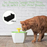 Maxbell Maxbell 20x Pet Fountain Filter Replacement Filter for Dispenser Pet Water Fountain