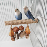 Maxbell Maxbell Hanging Bird Perch Chew Toy Chewing Bird Toy for Parakeets Parrots Lovebirds