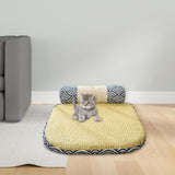 Maxbell Maxbell Cooling Dog Bed with Pillow Detachable Sleeping Mat for Home Small Dogs Cats M