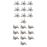 Maxbell Maxbell 10x M5*30 Nuts and Screws to Make Bird Perches for Building Wood Birds Perch with 1 Washer