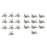 Maxbell Maxbell 10x M5*30 Nuts and Screws to Make Bird Perches for Building Wood Birds Perch with 1 Washer