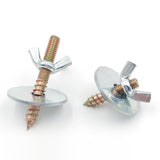 Maxbell Maxbell 10x M5*30 Nuts and Screws to Make Bird Perches for Building Wood Birds Perch with 1 Washer