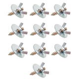 Maxbell Maxbell 10x M5*30 Nuts and Screws to Make Bird Perches for Building Wood Birds Perch with 1 Washer