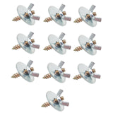 Maxbell Maxbell 10x M5*30 Nuts and Screws to Make Bird Perches for Building Wood Birds Perch with 1 Washer