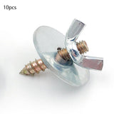 Maxbell Maxbell 10x M5*30 Nuts and Screws to Make Bird Perches for Building Wood Birds Perch with 1 Washer