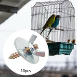 Maxbell Maxbell 10x M5*30 Nuts and Screws to Make Bird Perches for Building Wood Birds Perch with 1 Washer