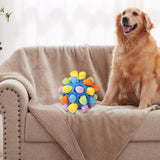 Maxbell Maxbell Snuffle Feeding Mat Enrichment Pet Foraging Pet Foraging Mat Dog Puzzle Toys Multicolor Blue