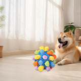 Maxbell Maxbell Snuffle Feeding Mat Enrichment Pet Foraging Pet Foraging Mat Dog Puzzle Toys Multicolor Blue