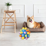 Maxbell Maxbell Snuffle Feeding Mat Enrichment Pet Foraging Pet Foraging Mat Dog Puzzle Toys Multicolor Blue