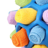 Maxbell Maxbell Snuffle Feeding Mat Enrichment Pet Foraging Pet Foraging Mat Dog Puzzle Toys Multicolor Blue
