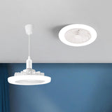 Maxbell Maxbell Ceiling Fan Light Modern LED Ceiling Fan with Light for Office Bar Dorm