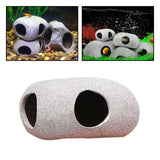 Maxbell Maxbell Aquarium Hideaway Rock Crafts Fish Tank Ornament for Fish Tank Home Tabletop 9.5cmx7cmx5.2cm