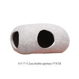 Maxbell Maxbell Aquarium Hideaway Rock Crafts Fish Tank Ornament for Fish Tank Home Tabletop 9.5cmx7cmx5.2cm