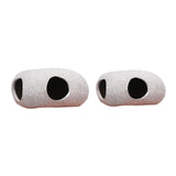Maxbell Maxbell Aquarium Hideaway Rock Crafts Fish Tank Ornament for Fish Tank Home Tabletop 9.5cmx7cmx5.2cm