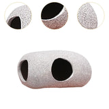Maxbell Maxbell Aquarium Hideaway Rock Crafts Fish Tank Ornament for Fish Tank Home Tabletop 9.5cmx7cmx5.2cm