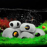 Maxbell Maxbell Aquarium Hideaway Rock Crafts Fish Tank Ornament for Fish Tank Home Tabletop 9.5cmx7cmx5.2cm