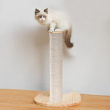 Maxbell Maxbell Cat Scratch Post Wear Resistant Playing Toy Interactive Toy Scratcher Column Gray